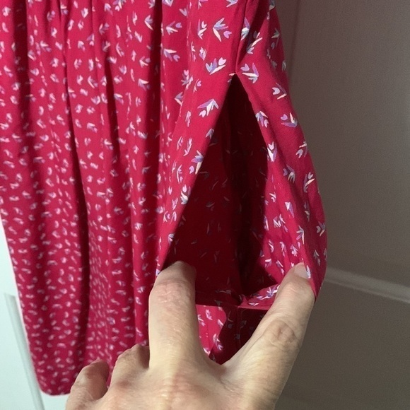 Vintage Karin Stevens by Steven Stoller pink floral dress - Picture 15 of 16